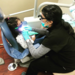 Child dental exam